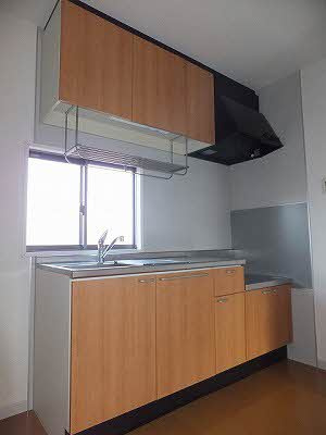 ミラベル焼山中央A棟のキッチン