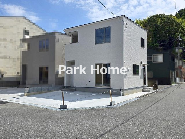 高知市高見町 ④　新築戸建ての前面道路含む現地写真