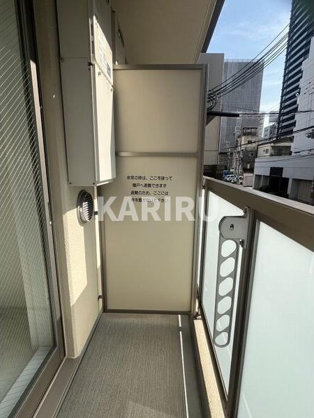 CIFI大阪天満のバルコニー