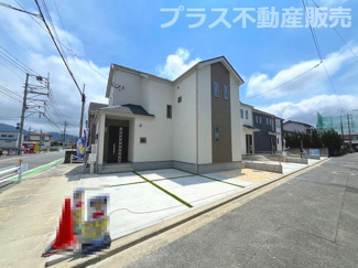 【外観】 | 完成しました。物件内部もご見学頂けます。プラス不動産販売にお任せ下さい。