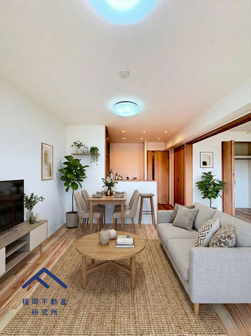 ロワールマンション和白5の居間・リビング