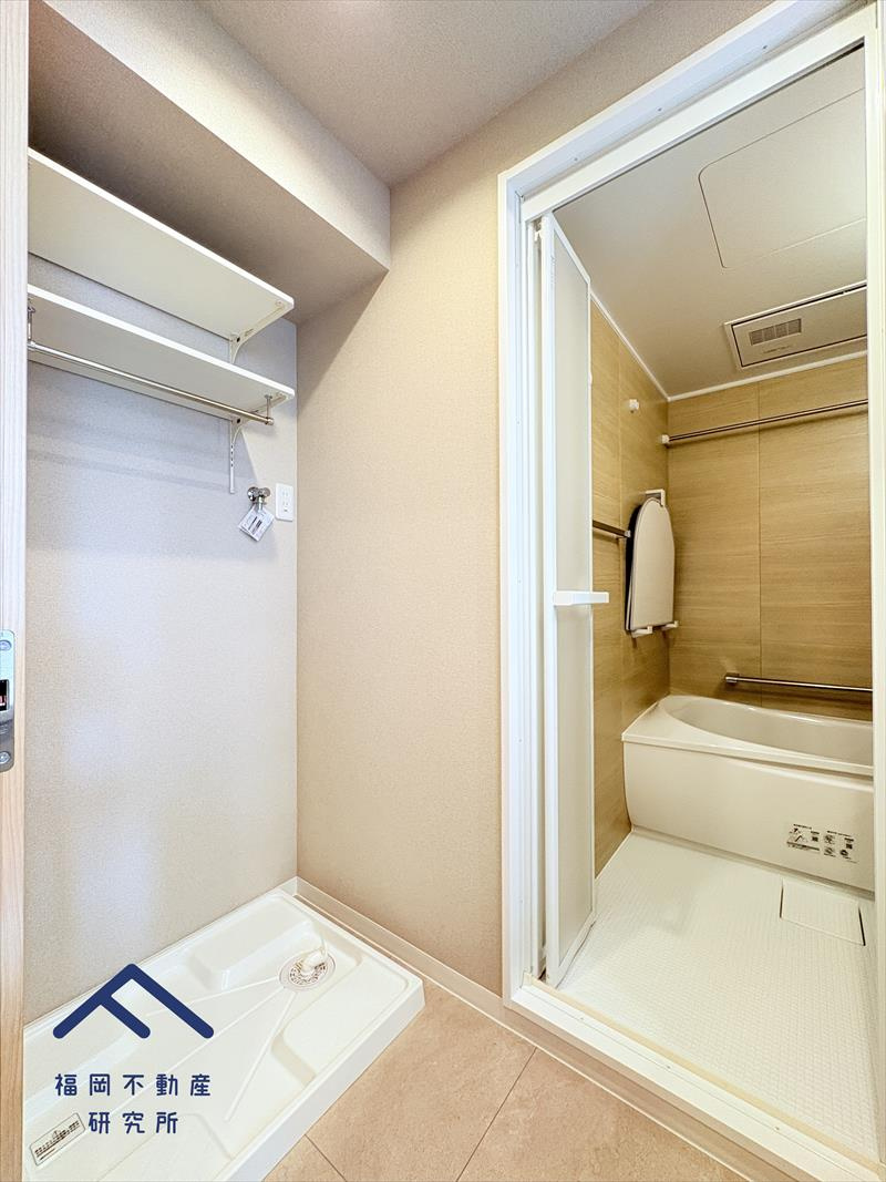 ロワールマンション和白5の脱衣所