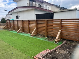 網走市潮見5丁目119戸建の庭