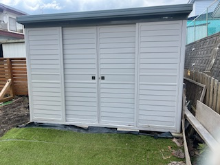 網走市潮見5丁目119番地の16戸建の庭