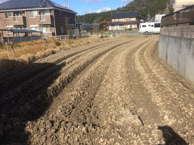丹波市柏原町柏原の売地の前面道路含む現地写真