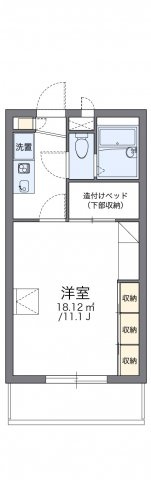レオパレスアステラスの間取り