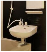 【洗面所】 | notice馬込 | 明るい洗面所です。