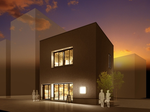 volare西新の外観パース