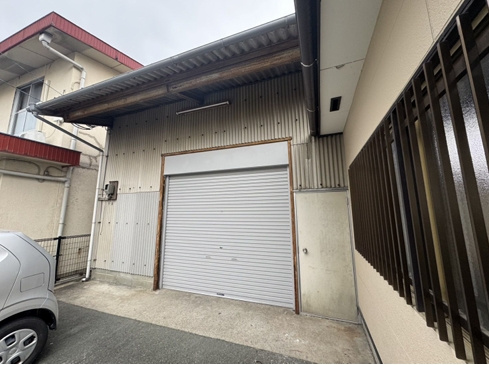 諸岡3丁目倉庫付事務所の外観