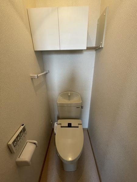 愛国ビレッジ６号館のトイレ