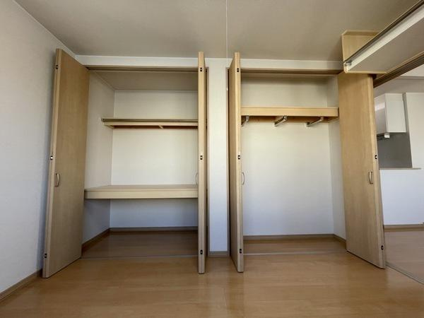 愛国ビレッジ６号館の収納