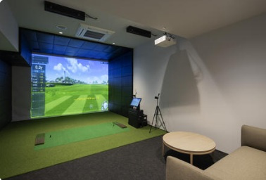 【ロビー】 | WORLD TOWER RESIDENCE | ゴルフラウンジ