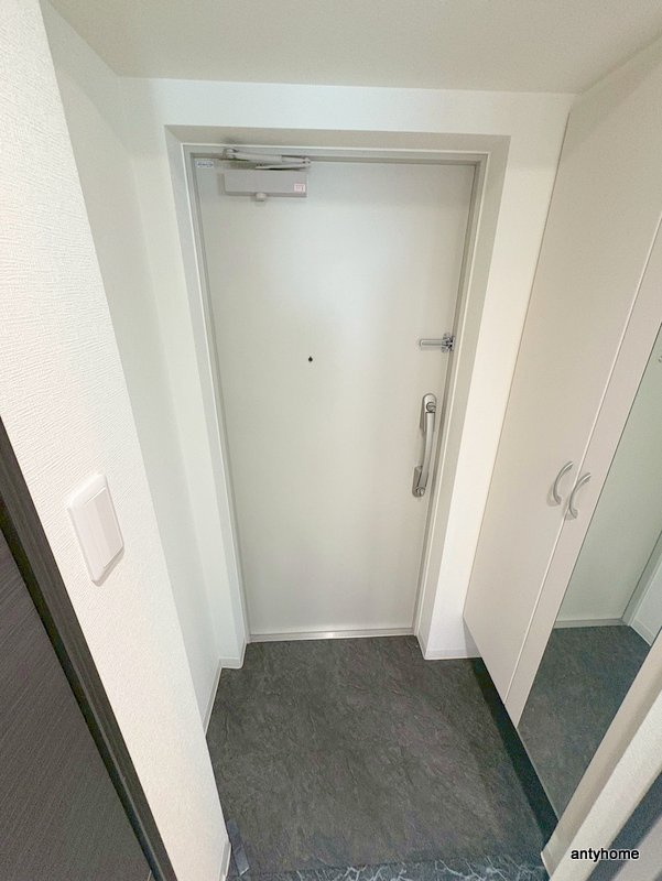 ノーブルスクエア新町の玄関