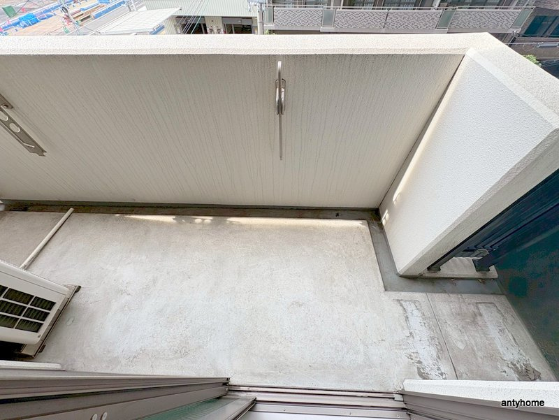 ノーブルスクエア新町のバルコニー