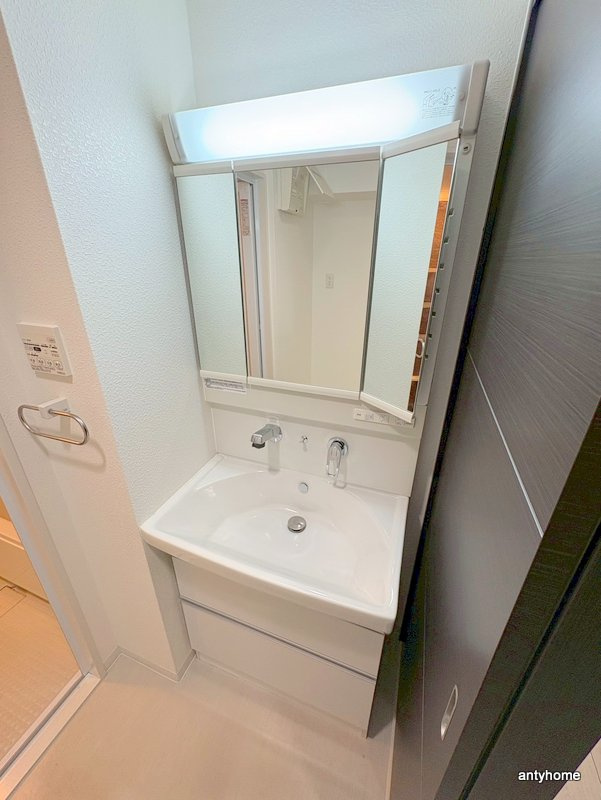 ノーブルスクエア新町の洗面所