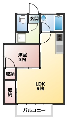 ひまわり荘の間取り