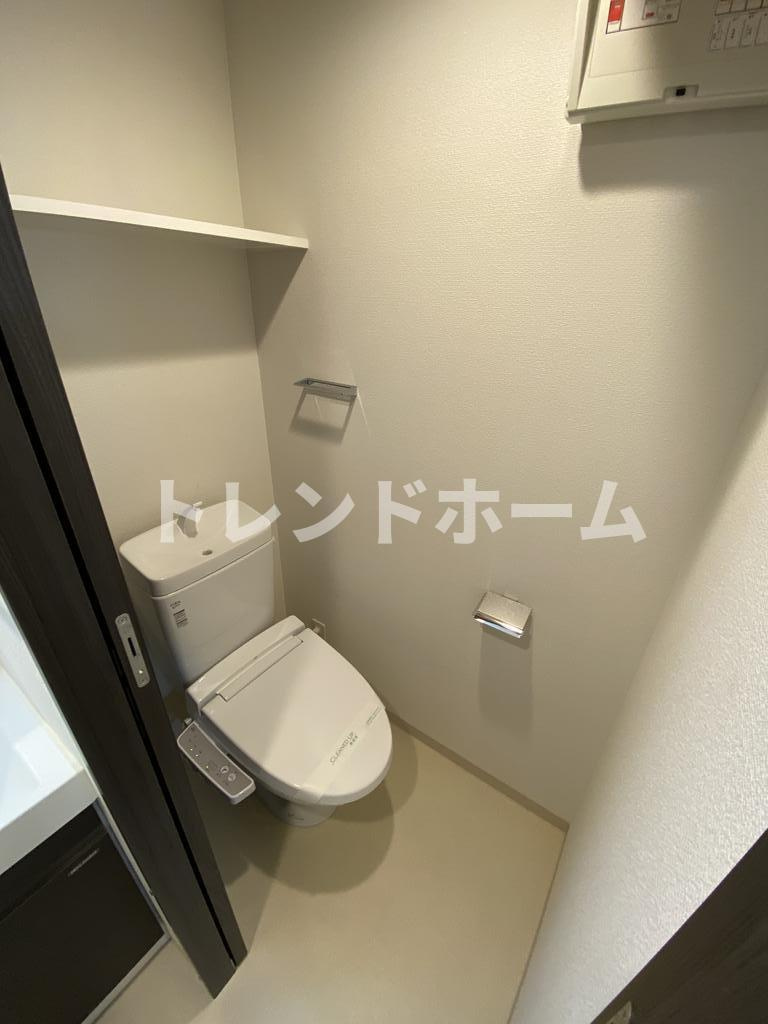 エステムコート難波Ⅴブロードのトイレ|選べる家電プランあり！！