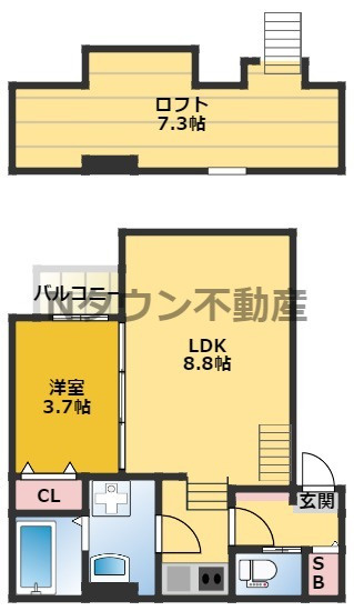 【間取り】 | ディアマンテ | 間取りです。