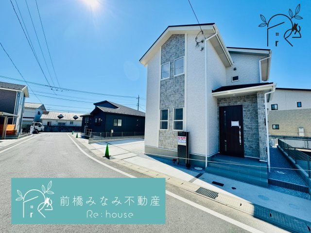 前橋市後家町　４号棟(全５棟)　ブルーミングガーデン　新築建売分譲の外観|外はこのようになっています