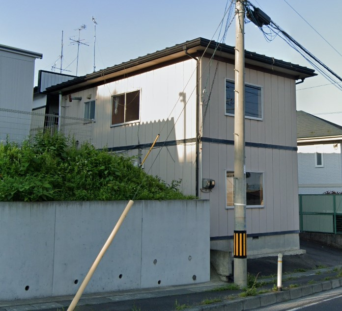 八戸市　1棟アパートの外観