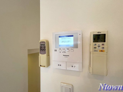 【セキュリティ】 | ベルフォーレ | モニター付きインターフォンです。