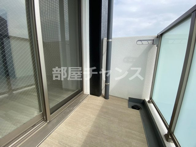 エステムコート名古屋金山サウスゲートのバルコニー
