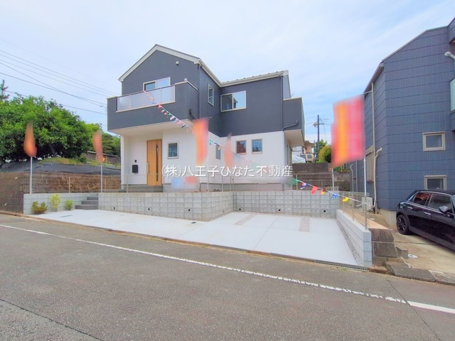 祝：成約済み　八王子市　絹ケ丘　新築戸建て　１０期の外観|～仲介手数料無料☆八王子ひなた不動産～　八王子市絹ケ丘　新築戸建て