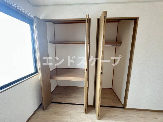 メゾネット南雲　Aの収納|高崎、前橋エリアのお部屋探しはエンドスケープまで！お客様の理想お聞かせ下さい♪
内装の色が一部画像と異なる場合がございます。