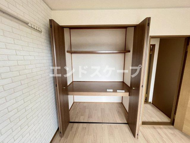 メゾネット南雲　Aの収納|高崎、前橋エリアのお部屋探しはエンドスケープまで！お客様の理想お聞かせ下さい♪
内装の色が一部画像と異なる場合がございます。