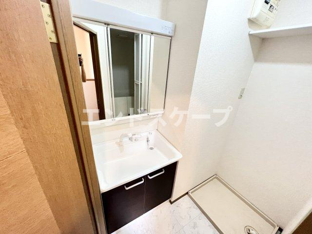 メゾネット南雲　Aの洗面所|高崎、前橋エリアのお部屋探しはエンドスケープまで！お客様の理想お聞かせ下さい♪
内装の色が一部画像と異なる場合がございます。