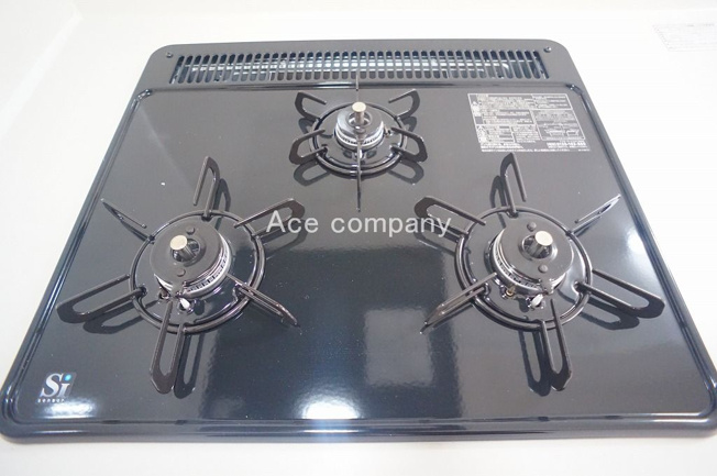 【キッチン】 | 流町ビューハイツ | 【3口ガスコンロ☆】