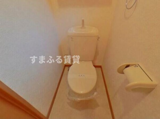 【トイレ】 | ルミエールセブンB　幸田町芦谷