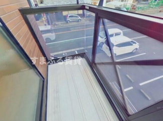 【バルコニー】 | ルミエールセブンB　幸田町芦谷