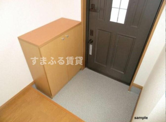 【玄関】 | ルミエールセブンB　幸田町芦谷 | 
