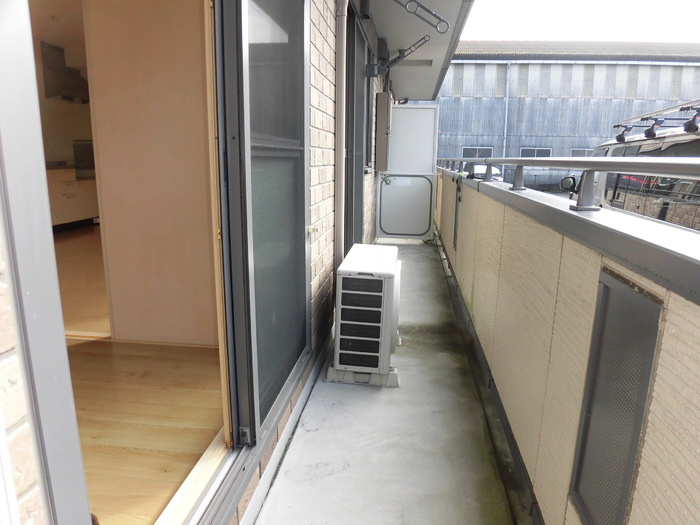 セジュール早水 Ⅰ号館|Ⅰ－102 ベランダ