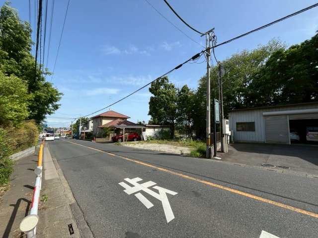 売地　みずほ台駅の前面道路含む現地写真|前面道路含む現地写真です
