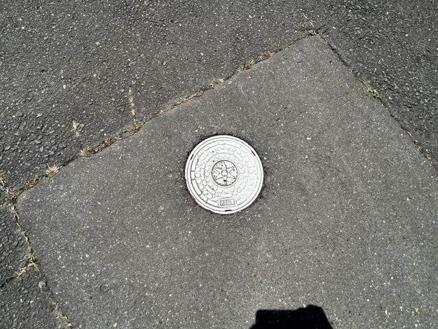 水戸市渡里町の売地の区画図