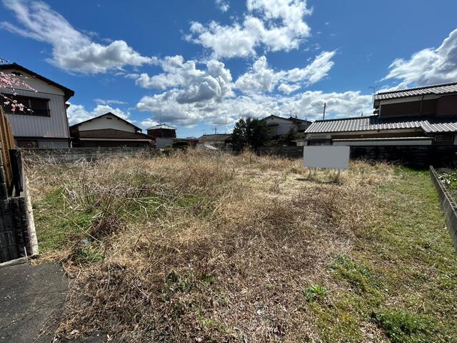 水戸市渡里町の売地の外観