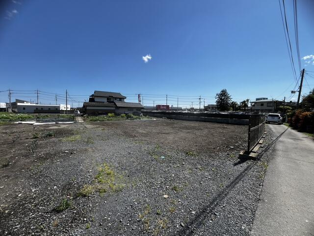 常陸大宮市上町　事業用地の外観