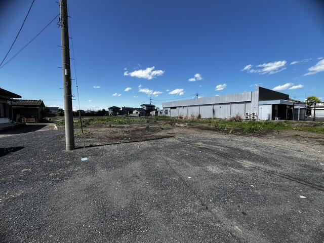 常陸大宮市上町　事業用地の外観