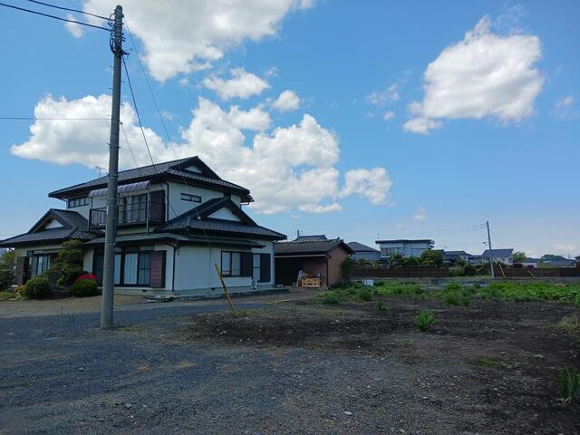 常陸大宮市上町　事業用地の外観