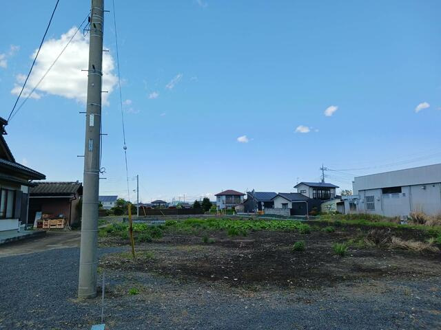 常陸大宮市上町　事業用地の外観