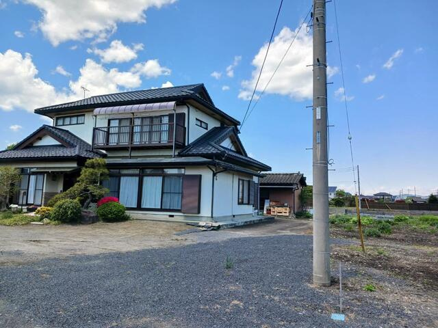 常陸大宮市上町　事業用地の外観