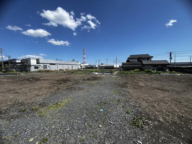 常陸大宮市上町　事業用地の外観