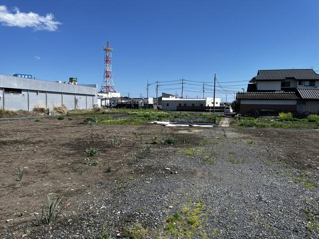 常陸大宮市上町　事業用地の外観