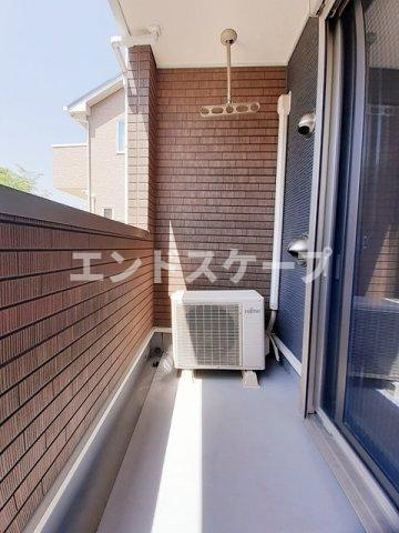 グレイスⅡのバルコニー|高崎、前橋のお部屋探しはエンドスケープまで！お客様の理想お聞かせ下さい♪