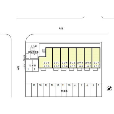 【区画図】 | セジュール富士見