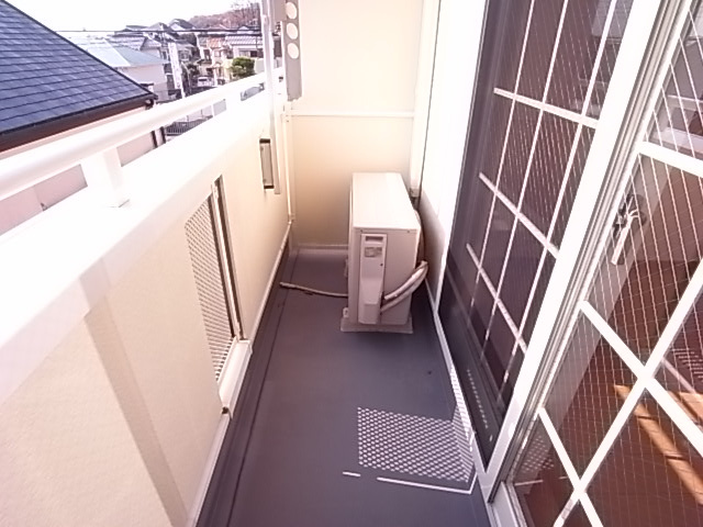 アイリスプレイスのバルコニー