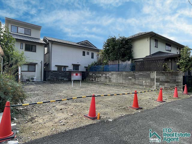 松ケ崎東町 土地の外観