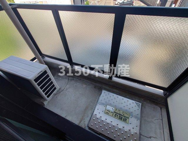 Ｅｎｇｌｉｓｈ　Ｒｏｓｅのバルコニー